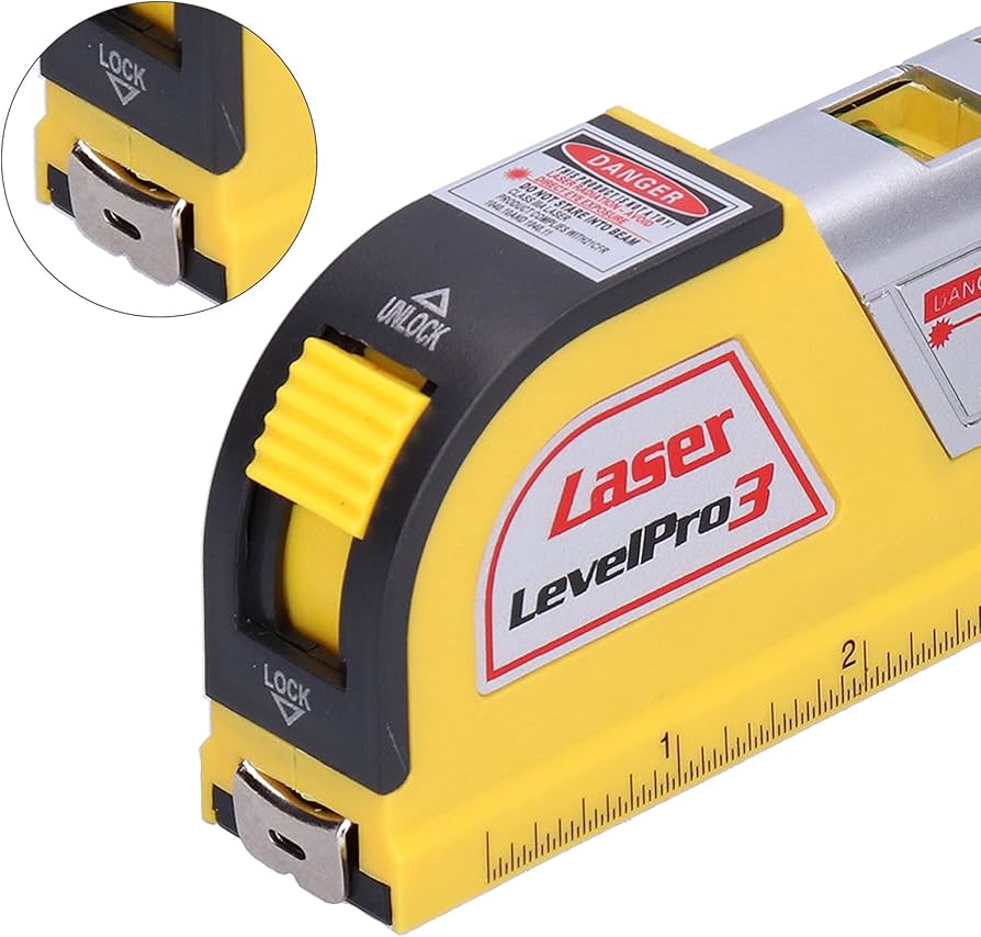 Infrared Level Measuring Ruler Tape Measure High Accuracy MultiFunction Mini Spirit Level Tool Levels