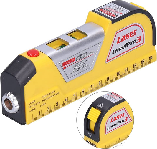 Infrared Level Measuring Ruler Tape Measure High Accuracy MultiFunction Mini Spirit Level Tool Levels