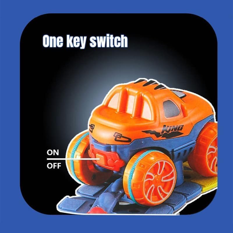 Changeable Track with LED Light-Up Race Car, Car Track Set Race Track Toys Anti Car Magic Track Gifts fof Kid Boys Girls/959 (Color : 184 Pcs)