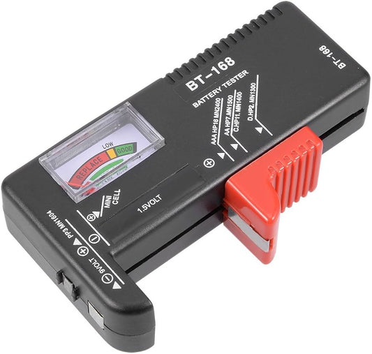 BT168 Universal Battery Checker Tester for AA AAA C D 9V 1.5V Button Cell Batteries